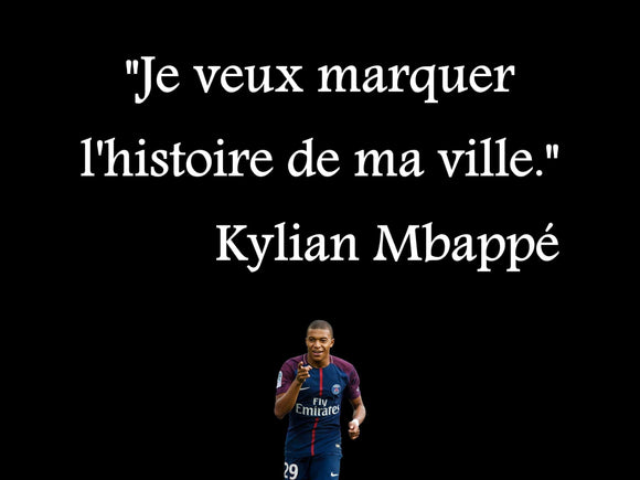 Poster Kylian Mbappé