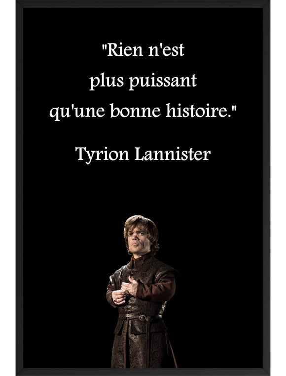 Poster encadré Tyrion Lannister