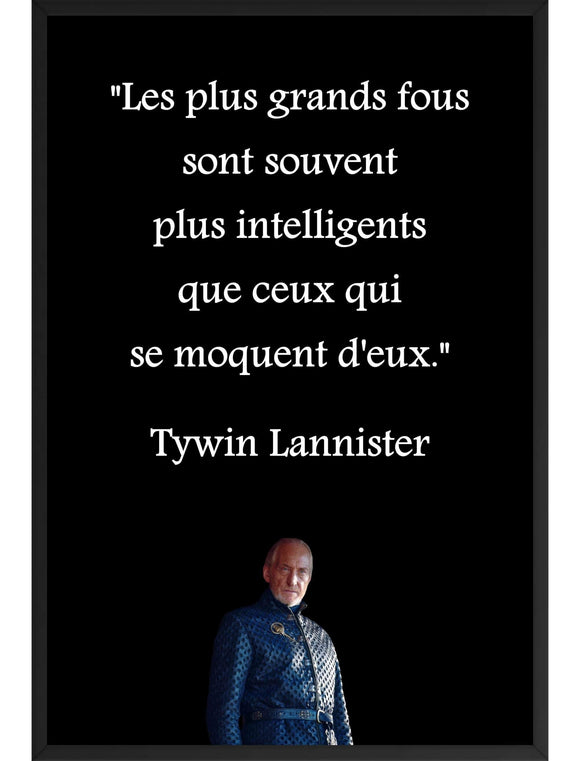 Poster encadré Tywin Lannister