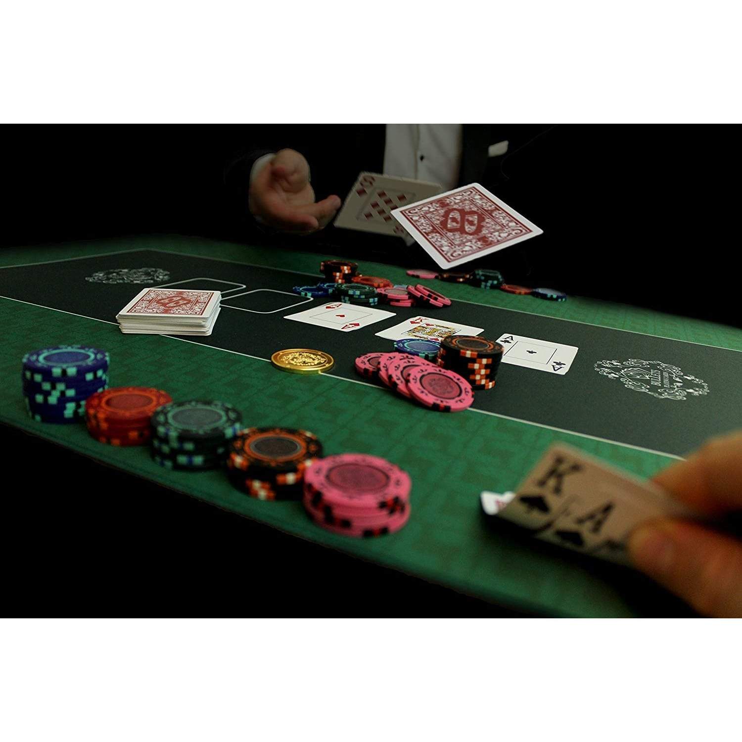 Tapis de poker professionnel