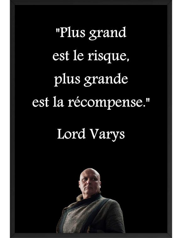 Poster encadré Lord Varys