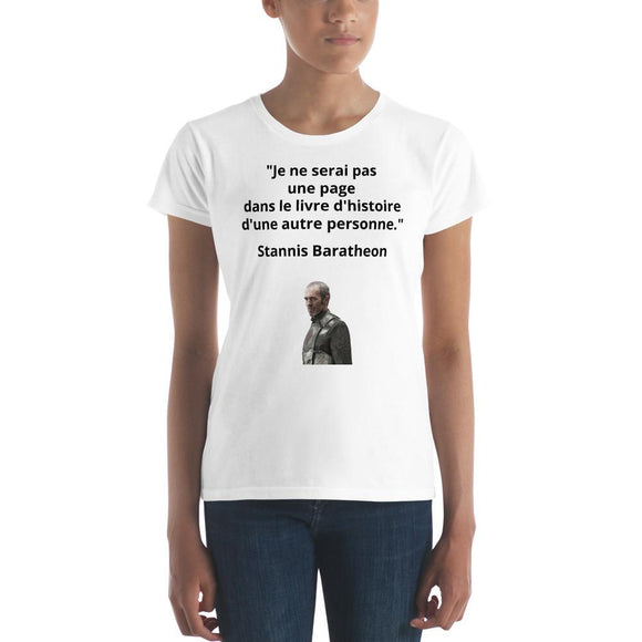 T-Shirt Femme Stannis Baratheon
