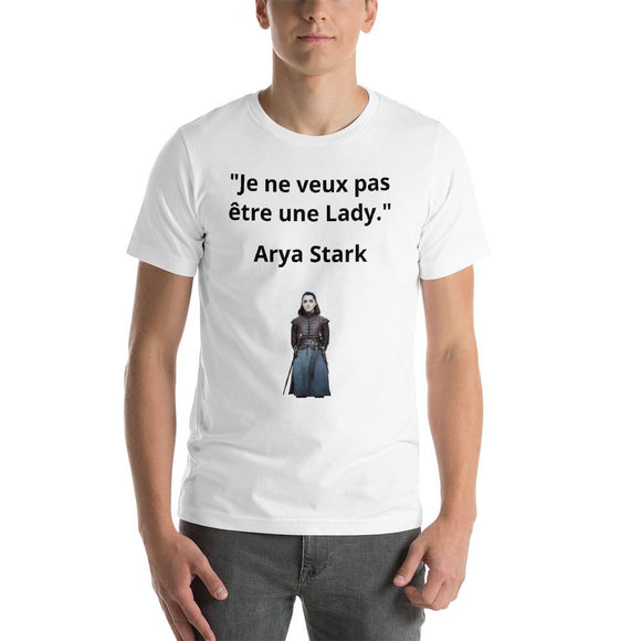 T-Shirt Homme Arya Stark