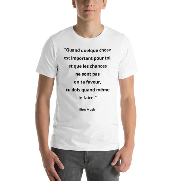 T-Shirt Homme Elon Musk