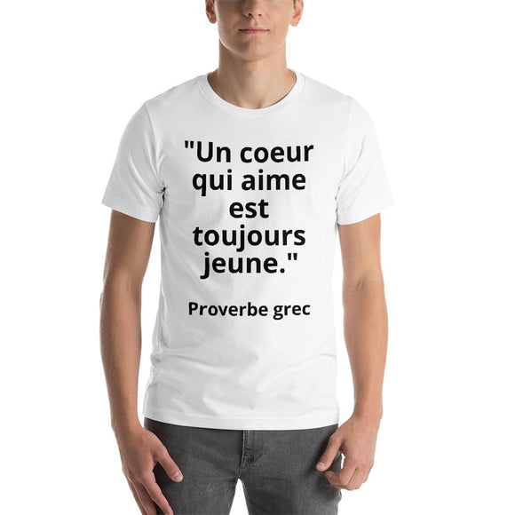 T-Shirt Homme Proverbe grec